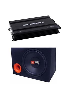 Set! 1500 Watt 400 Rms 30 Cm Bas Jameson Usa 60.4 4000 Watt Anfi Bas Kontrollü Uyumlu ürün fotoğrafı