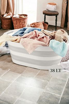 Vera Bath Katlanır Çamaşır Sepeti 38 Lt Çamaşır Selesi Fma07860 ürün fotoğrafı