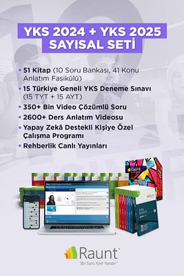 Yks 2024 Sayısal Dijital Yks 2025 Sayısal(51 KİTAP, CEP/WEB)yapay Zekalı,üniversiteye Hazırlık Seti ürün fotoğrafı