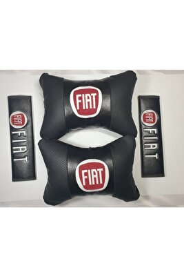 Fiat Deri Yastık + Kemer Pedi 2'li Konfor Seti Fıat - Fıat Deri Set ürün fotoğrafı