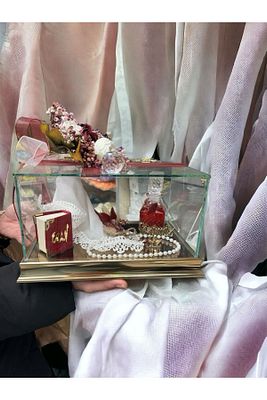 Söz Fanusu Söz Mendili Sözümüz Söz Dekor ürün fotoğrafı