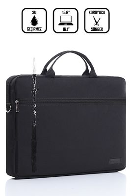 15.6 Inç Su Geçirmez Kumaş Özellikli Evrak Bilgisayar Notebook Laptop Çantası ürün fotoğrafı