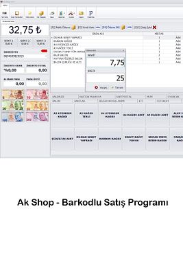 Barkod Satış Sistemi & Market Programı & Satış Programı ürün fotoğrafı