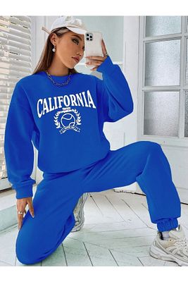 California Tennis Tasarım Baskılı Oversize Eşofman Takımı ürün fotoğrafı