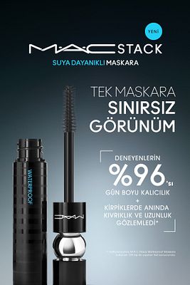 M·a·cstack Waterproof Suya Dayanıklı Maskara - Black Stack - 12ml ürün fotoğrafı