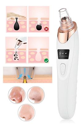 Dijital Göstergeli 5 Başlıklı Cilt Temizleme Vakum Aleti Gold Detaylı Multifunctional Cleanin ürün fotoğrafı