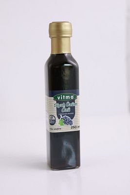 Siyah Üzüm Özü Soğuk Sıkım Pekmez 250ml ürün fotoğrafı