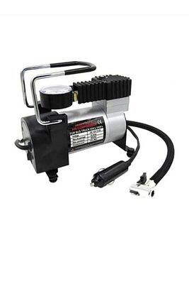 Araç Oto Hava Kompresörü Metal Gövdeli Hava Pompası Küçük Taşınabilir Lastik Top Şişirme Pompası 12v ürün fotoğrafı