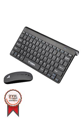 TORİMA TMK-05 Siyah Akıllı Kablosuz Klavye Fare Seti ürün fotoğrafı