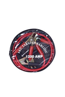 Çantalı Akü Takviye Kablosu 1200 Amper 2 Metre ürün fotoğrafı