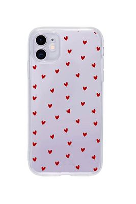 Iphone 11 Minik Kalpler Slience Şeffaf Telefon Kılıfı ürün fotoğrafı