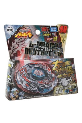 Takara Tomy Beyblade Metal Fusion 4d System L-drago Destructor F:s L-drago Destroy Bb-108 BB108 SET ürün fotoğrafı