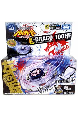 Takara Tomy Beyblade Metal Fusion Lightning L-drago 100hf bb-43 BB43 Bb 43 Fırlatıcılı Tam Set ürün fotoğrafı