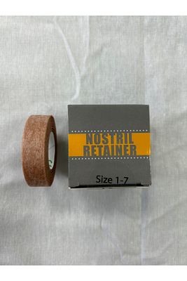 BURUN ŞEKİLLENDİCİ NOSTRIL RETAINER VE BANT 1-7 NUMARA ürün fotoğrafı