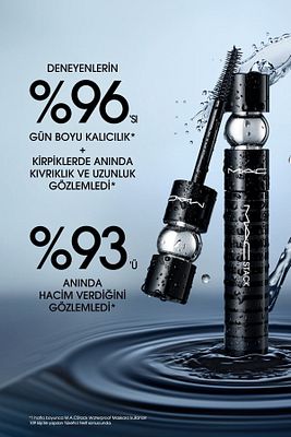 M·a·cstack Waterproof Black Stack Mascara 12 /ml. Pssn183 ürün fotoğrafı