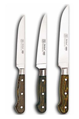Yöresel Model Mutfak &amp; Sebze Bıçağı 15.5cm,13cm,12.5cm ürün fotoğrafı
