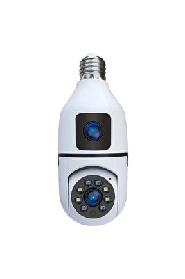 Ampul Kamera Harekete Duyarlı Gece Görüşlü Kablosuz Bebek Izleme Kamerası Güvenlik Akıllı Wifi ürün fotoğrafı