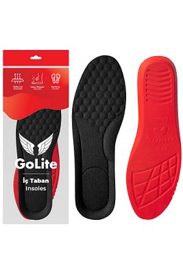 Konforlu Rahat Ayakkabı Tabanlığı, Yumuşak Masaj Etkili Ortopedik Tabanlık Insole - P22 Siyah ürün fotoğrafı