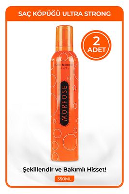Ultra Strong Saç Köpüğü 350 ml 2 Adet ürün fotoğrafı