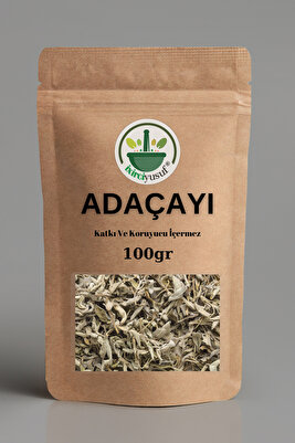 Adaçayı (YENİ MAHSÜL, ELENMİŞ) 100gr / Ada Çayı ürün fotoğrafı