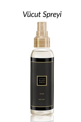 Little Black Dress Kadın Vücut Spreyi 100 Ml. ürün fotoğrafı