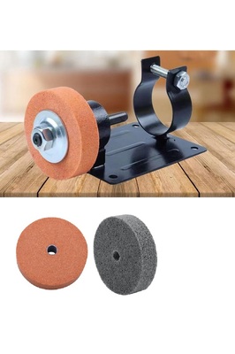 bileme eğeleme parlatma için elektrikli matkap stand değirmen taşı polisaj diski ve braket Tabanı ürün fotoğrafı