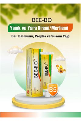 Bal, Balmumu, Propolis Ve Susam Yağlı Yanık Ve Yara Kremi/merhemi 30gr ürün fotoğrafı
