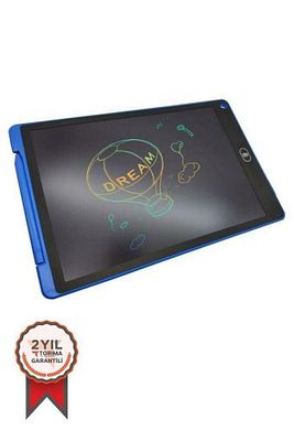 Writing Tablet Lcd 12 Inç Dijital Kalemli Çizim Yazı Tableti ürün fotoğrafı