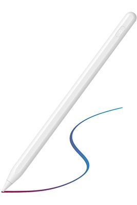 Ipad 10.2 Inç 2021 (9.nesil) Uyumlu Avuç Içi Algılamayan Eğimle Çizim Kalınlığı Değişen Stylus Kalem ürün fotoğrafı