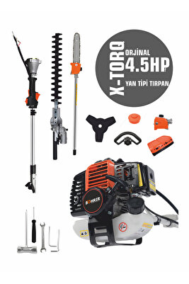 12 Hp /h Ot Biçme Makinesi Dal Kesme Testeresi Ve Çit Biçme Makinesi 3 Lü Set Bir Arada ürün fotoğrafı