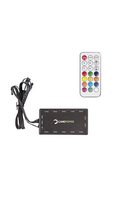 6 Pin Rgb Kontrolcü Ve Kumanda Seti Tüm 6 Pin Fanlar Ile Uyumludur ürün fotoğrafı