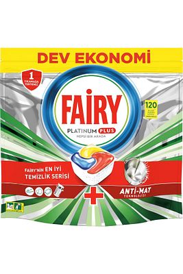 Platinum Plus Bulaşık Makinası Deterjanı Kapsül 120 Li ürün fotoğrafı