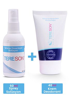 Terleme Önleyici Sprey 50 ml + Krem Deodorant Gümüş Iyonlu 40 ml ürün fotoğrafı