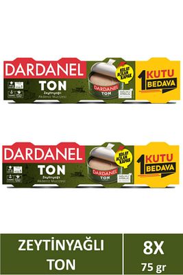 Zeytinyağlı Ton Balığı 4x75 gr X2 Adet ürün fotoğrafı