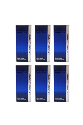 Manly Sport Edc 125ml Erkek Parfüm Set 6'lı ürün fotoğrafı