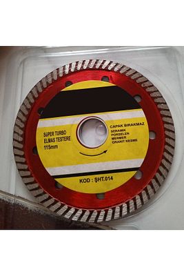 Seramik Fayans Kesici (Hassas Kesim) 115MM(INCE) 115X1.3X22,2 Mermer Fayans Kesme Taşı ürün fotoğrafı