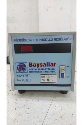5 Kva Monofaz Voltaj Regülatör ürün fotoğrafı