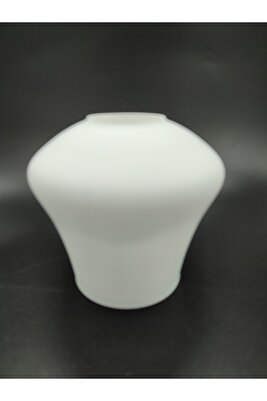 AVİZE CAMI.BEYAZ,(E.27),h:13.00cm.Normal ampule göre. ürün fotoğrafı