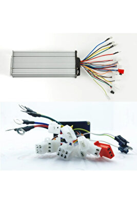 KNT E-bisiklet Akıllı Beyin ( Cdı )48v/60v/72v Tüm Elektrikli Bisisiklere Uyumlu 40 Amper 1200W ürün fotoğrafı