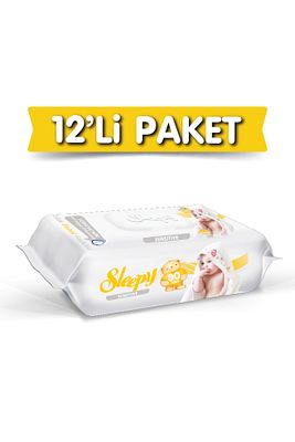 Sensitive Islak Havlu 12x90 Lı 12 Paket 1080 Yaprak ürün fotoğrafı