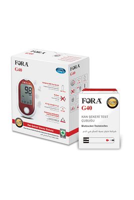 G40 Comfort Şeker Diabet Ölçüm Cihazı + 50 Strip ürün fotoğrafı