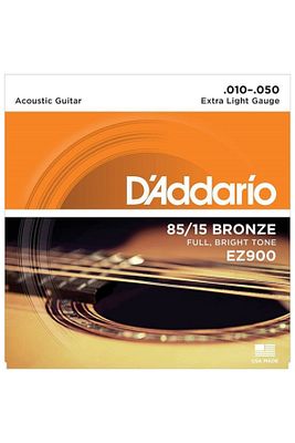 Ez900 - Light - Akustik Gitar Teli (10) ürün fotoğrafı