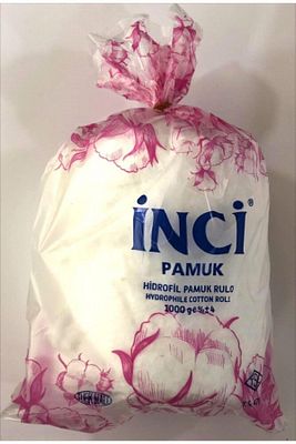 Inci Hidrofil Pamuk 1 Kg Rulo Halinde 1.kalitede Ürün Gönderilir %100 Saf ürün fotoğrafı