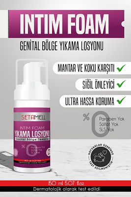 Genital Bölge Koku Mantar Akıntı Giderici Beyazlatma Etkili Intim Köpüğü 150 ml ürün fotoğrafı