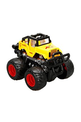 KÜÇÜK JEEP SÜRTMELİ AKROBAT WHEELS BİG FOOT ARABA 3 RENK ÜRÜN ÖLÇÜSÜ ; 10,5 x 11,5 x 13 cm. 98203 ürün fotoğrafı
