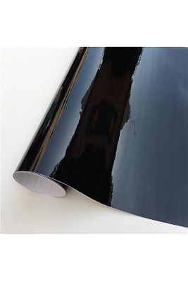 120X1 SİYAH KAPLAMA FOLYOSU PİANO BLACK YAPIŞKANLI EV VE ARABA İÇİN UYUMLU ürün fotoğrafı