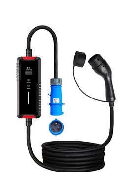 Elektrikli Araba Taşınabilir Şarj Cihazı Çantalı Ayarlanabilir Güç / 7 Kw / 32a / Tip-2 / Monofaze ürün fotoğrafı