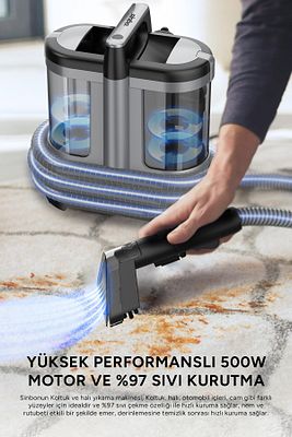 SCC-7603 Koltuk Halı Yıkama ve Leke Çıkartma Makinesi ürün fotoğrafı