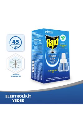 Elekro Likit 1 Yedek, 45 Gece (SİVRİSİNEKLERE KARŞI) ürün fotoğrafı