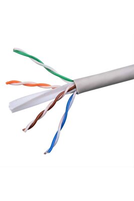 Cat6 Data Ethernet Kablosu Rj45 Ccs 1 Sınıf (50 Metre Satışımız)= ürün fotoğrafı
